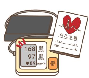 高血圧のイラスト