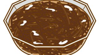 もずくのイラスト
